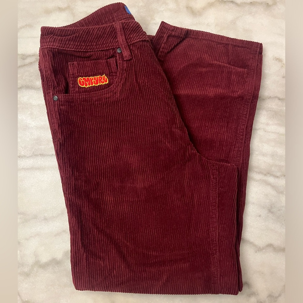 Empyre Skate Burgundy Corduroy Pants